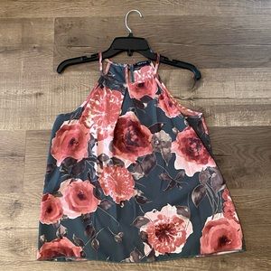 Floral Halterneck Top